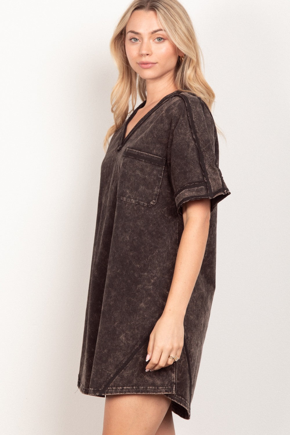 Washed T-Shirt Dress