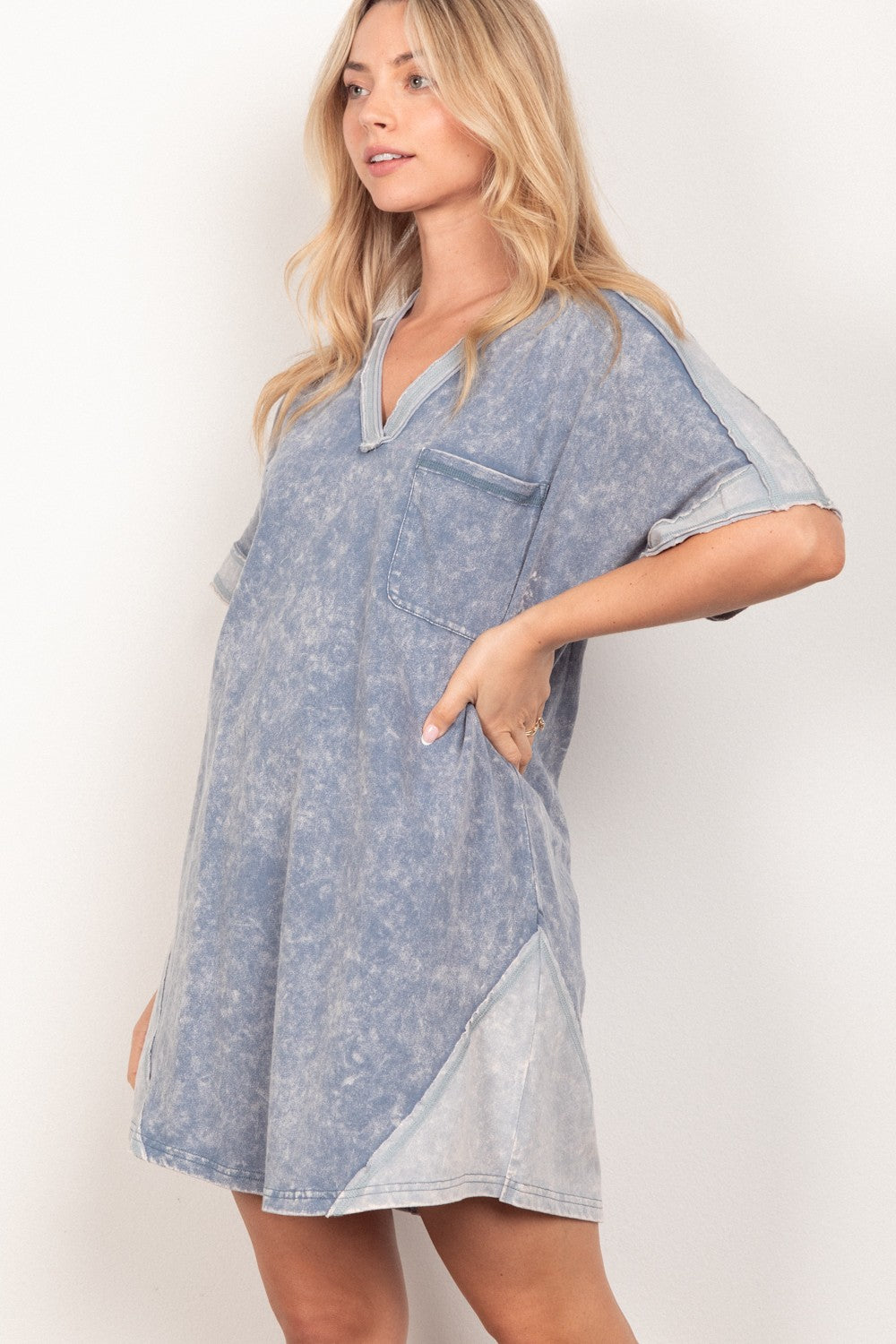 Washed T-Shirt Dress