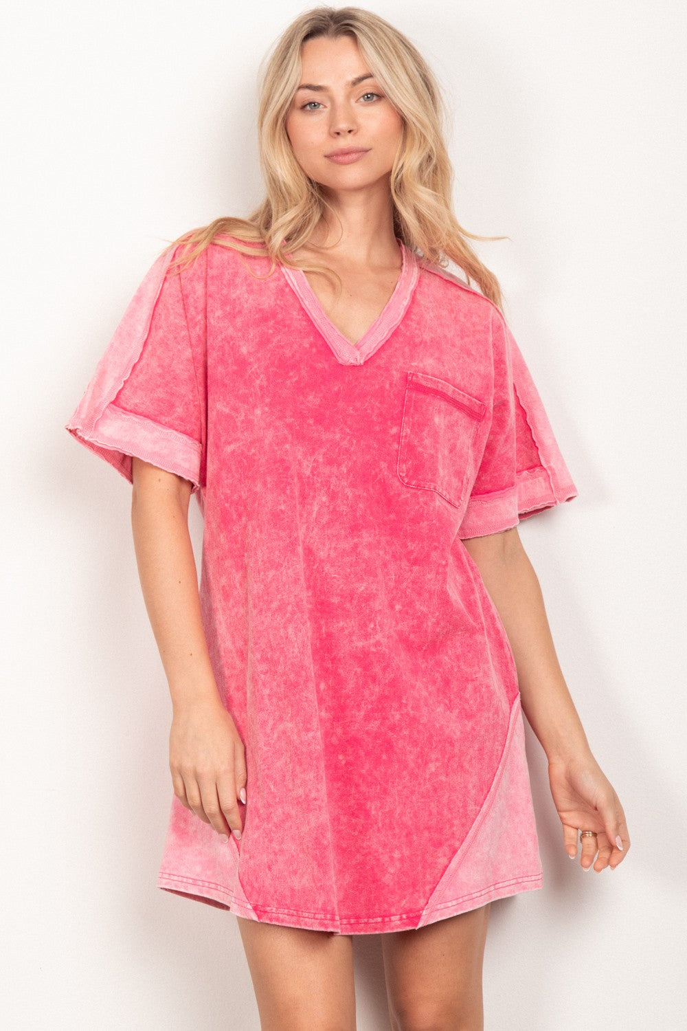 Washed T-Shirt Dress