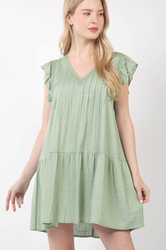 Hummingbird's Linen Dress