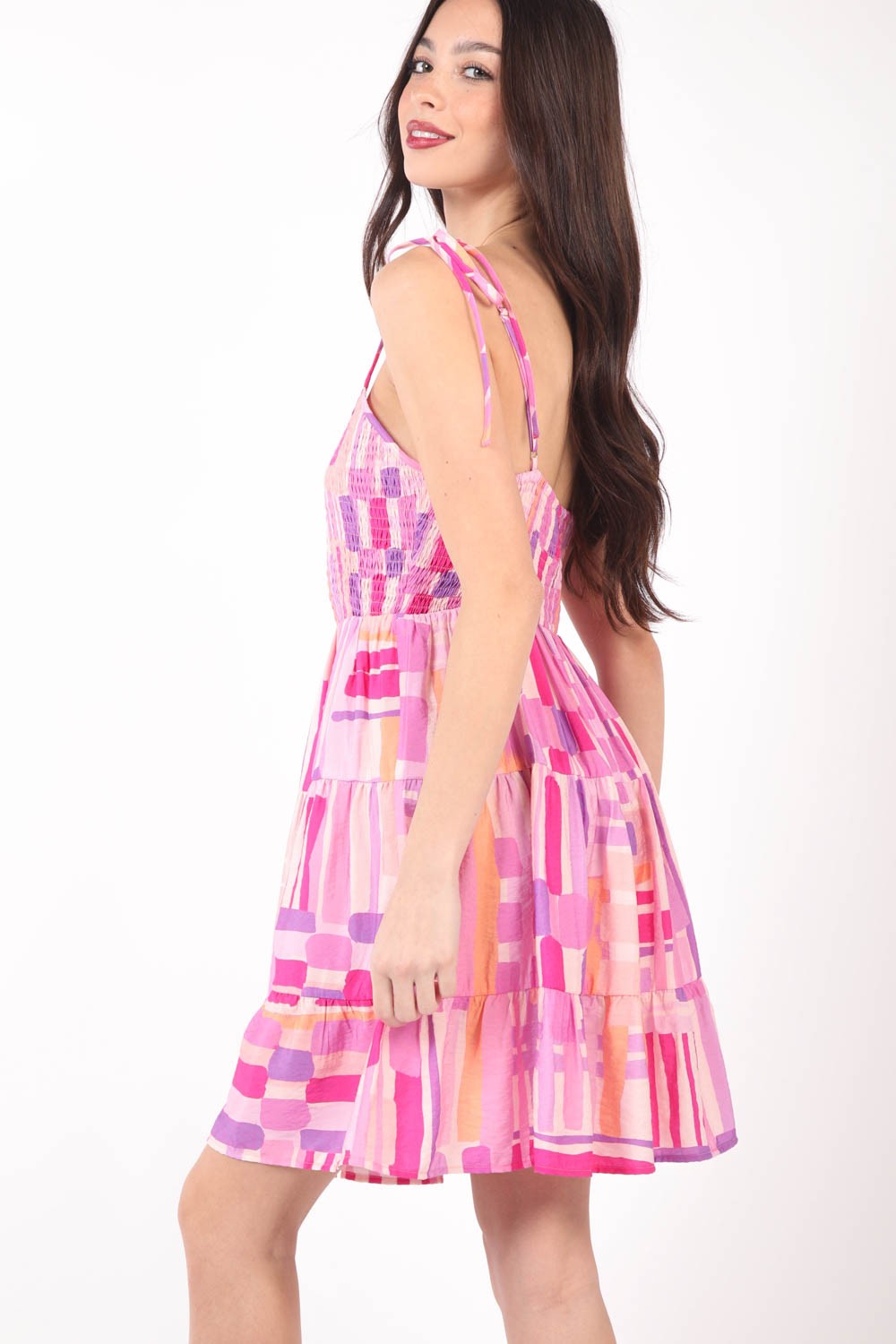 Pink Multi Dress