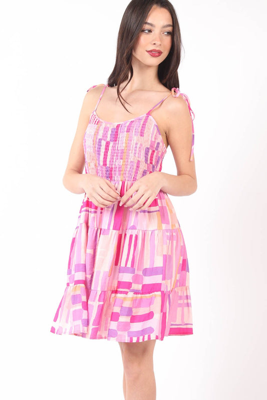 Pink Multi Dress