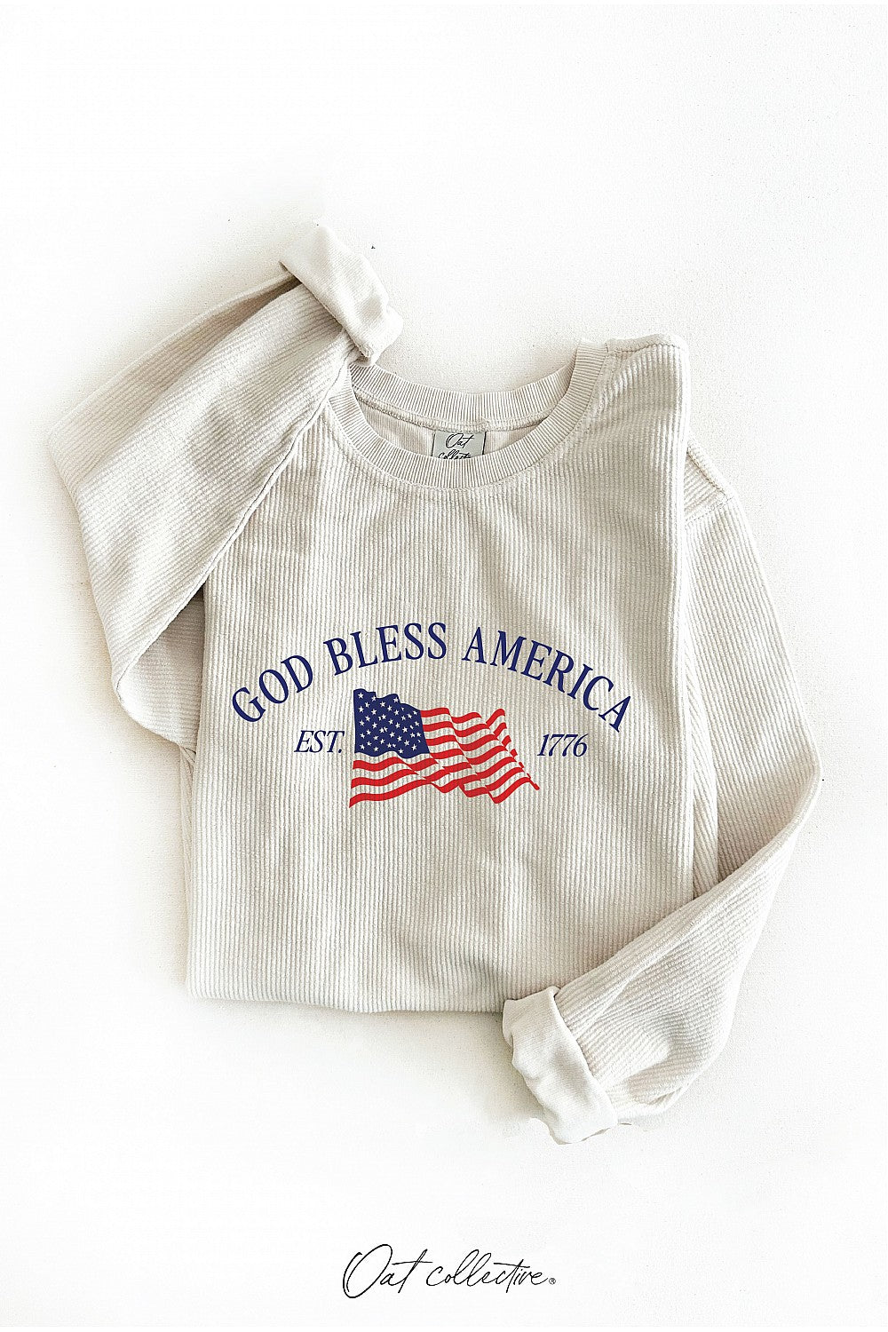 God Bless America - Vintage Pullover