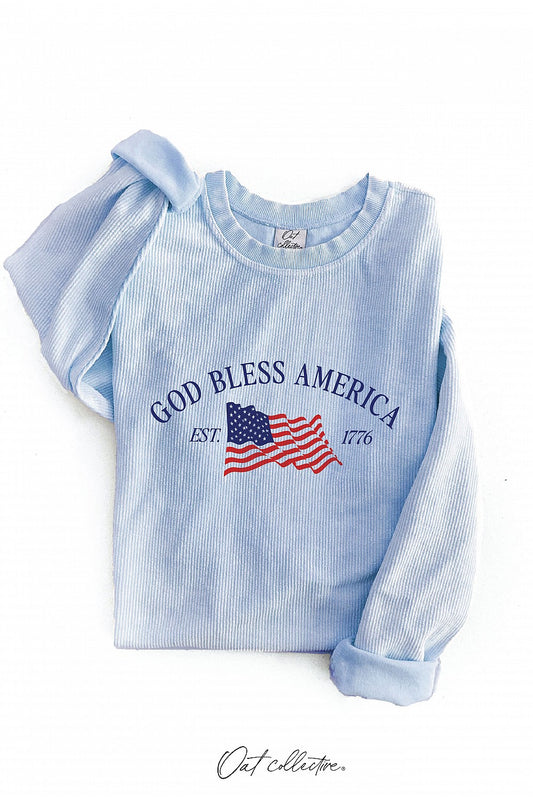 God Bless America - Vintage Pullover