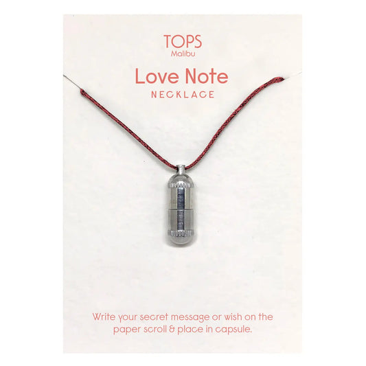 Love Note Capsule Necklace