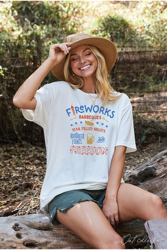 Fireworks & Barbeques- Graphic Tee