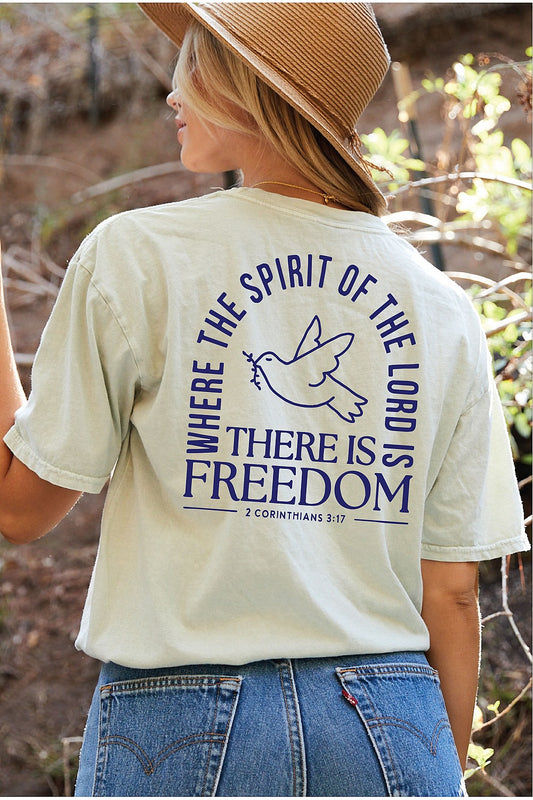 "There is freedom"- Graphic Tee