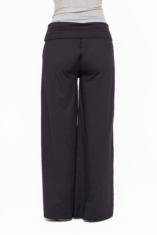 Black Tulip Hem Pant