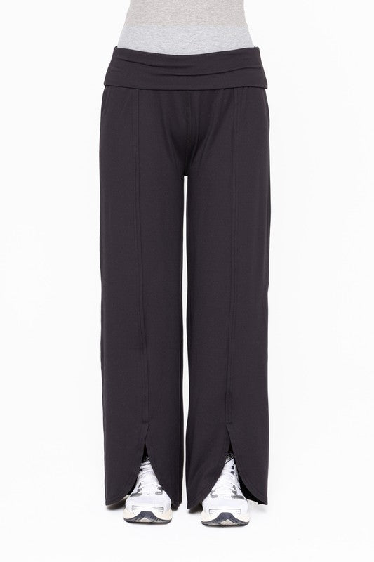 Black Tulip Hem Pant