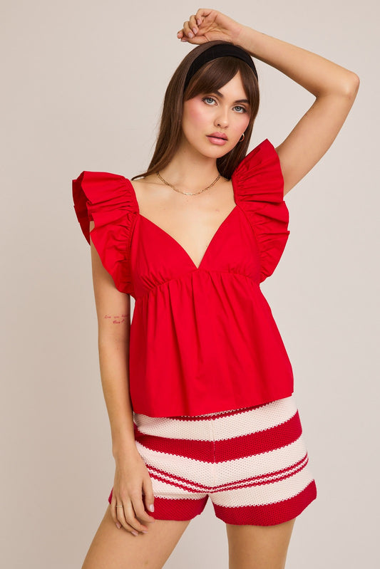 Phoenix Short Sleeve W/ Tie Back