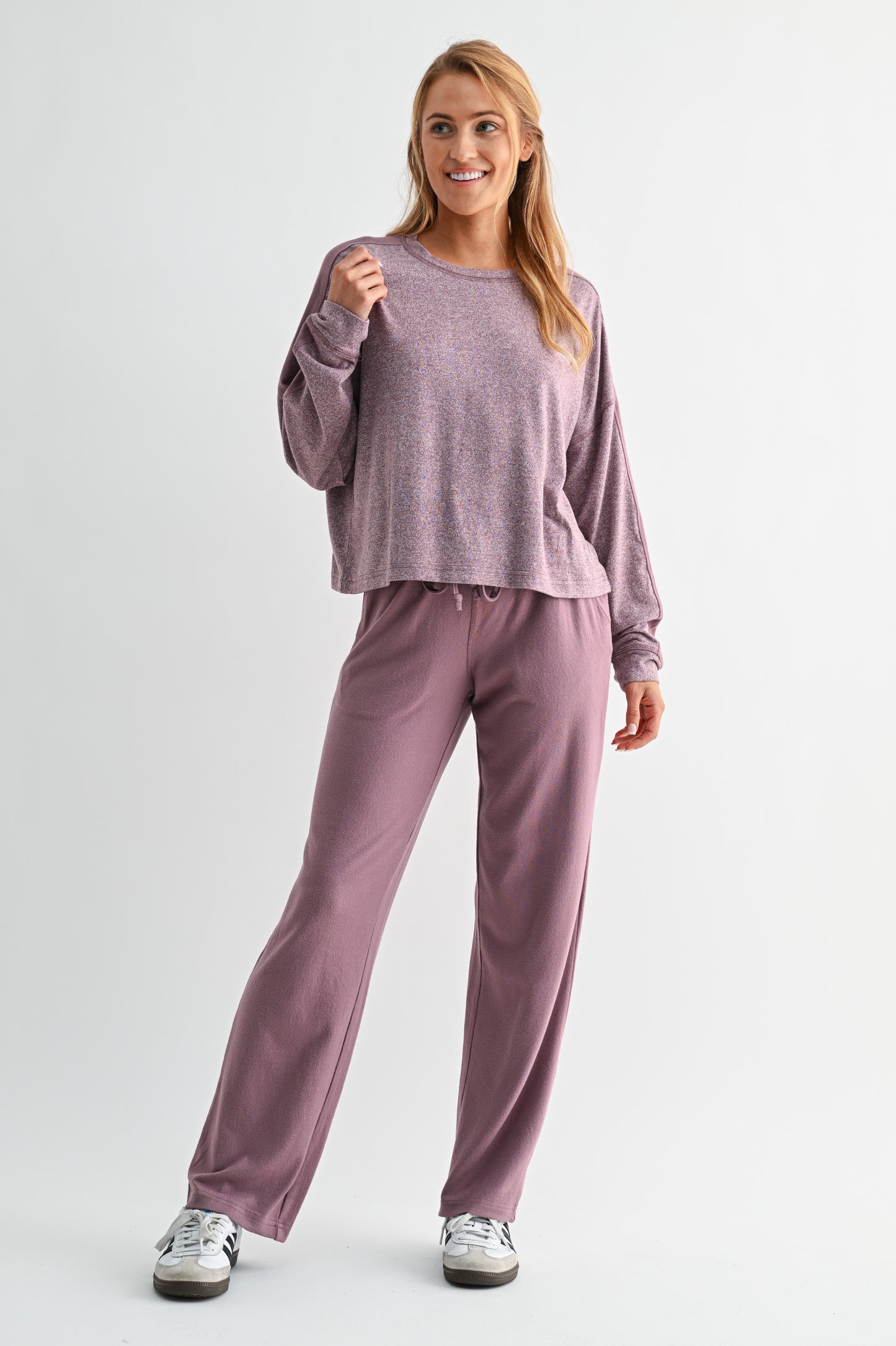Dark Plum Hacci Lounge Set