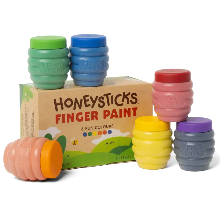 Honeysticks Finger Paint 6pk