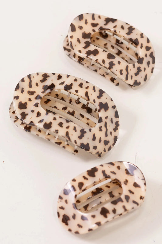 Teleties Flat Round Clips