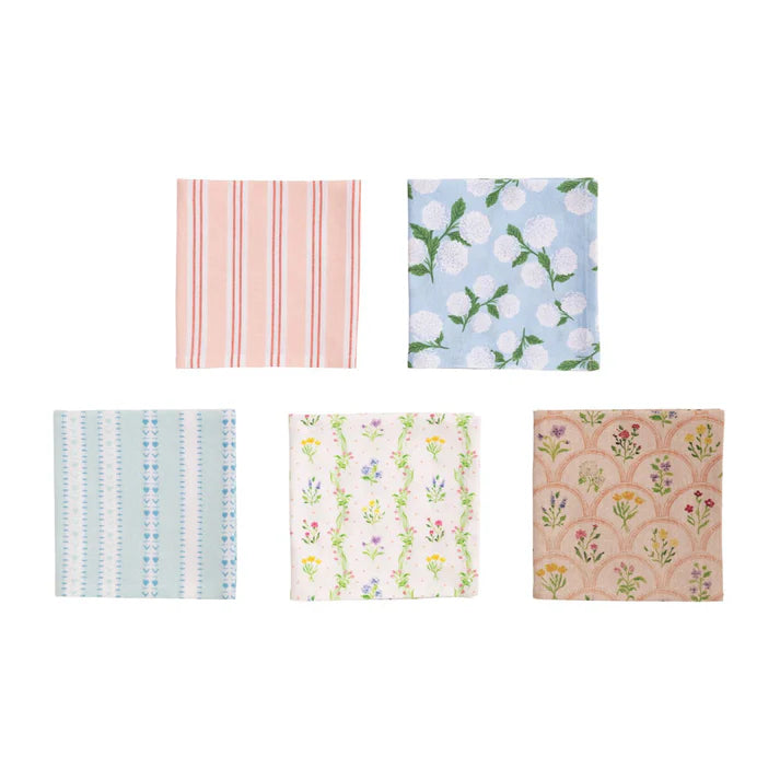 Floral Patterned Towels