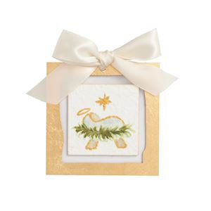 Gold Painted Ornament