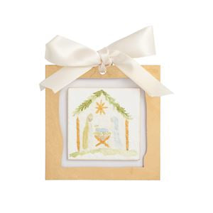 Gold Painted Ornament