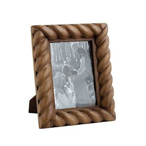 Large Twisted Wood Frame 5x7