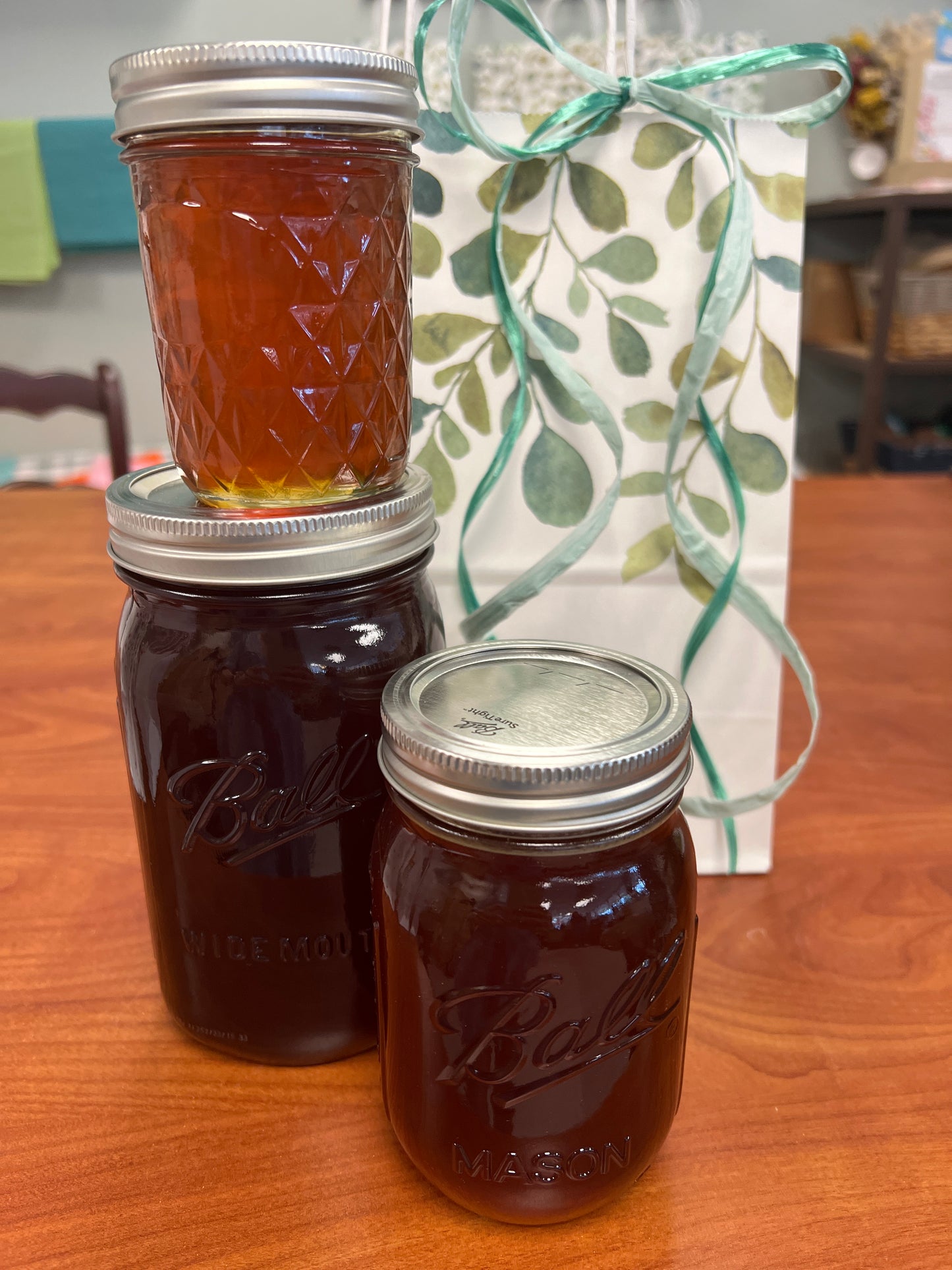 Mason Jar Honey