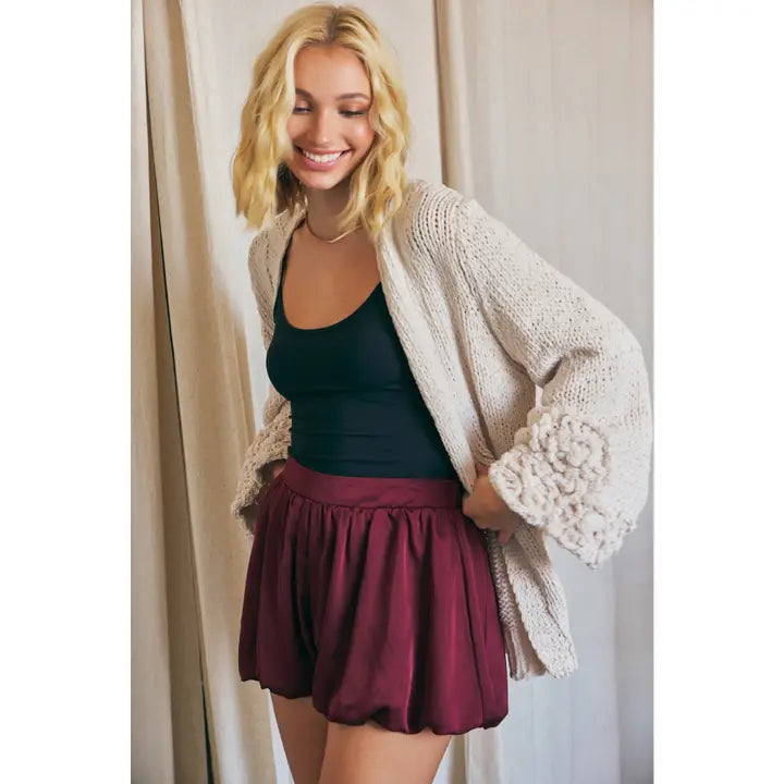 Cream Sweater Cardigan