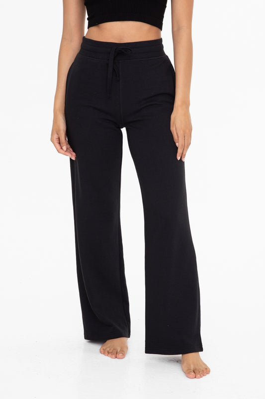 Black French Terry Sweatpants