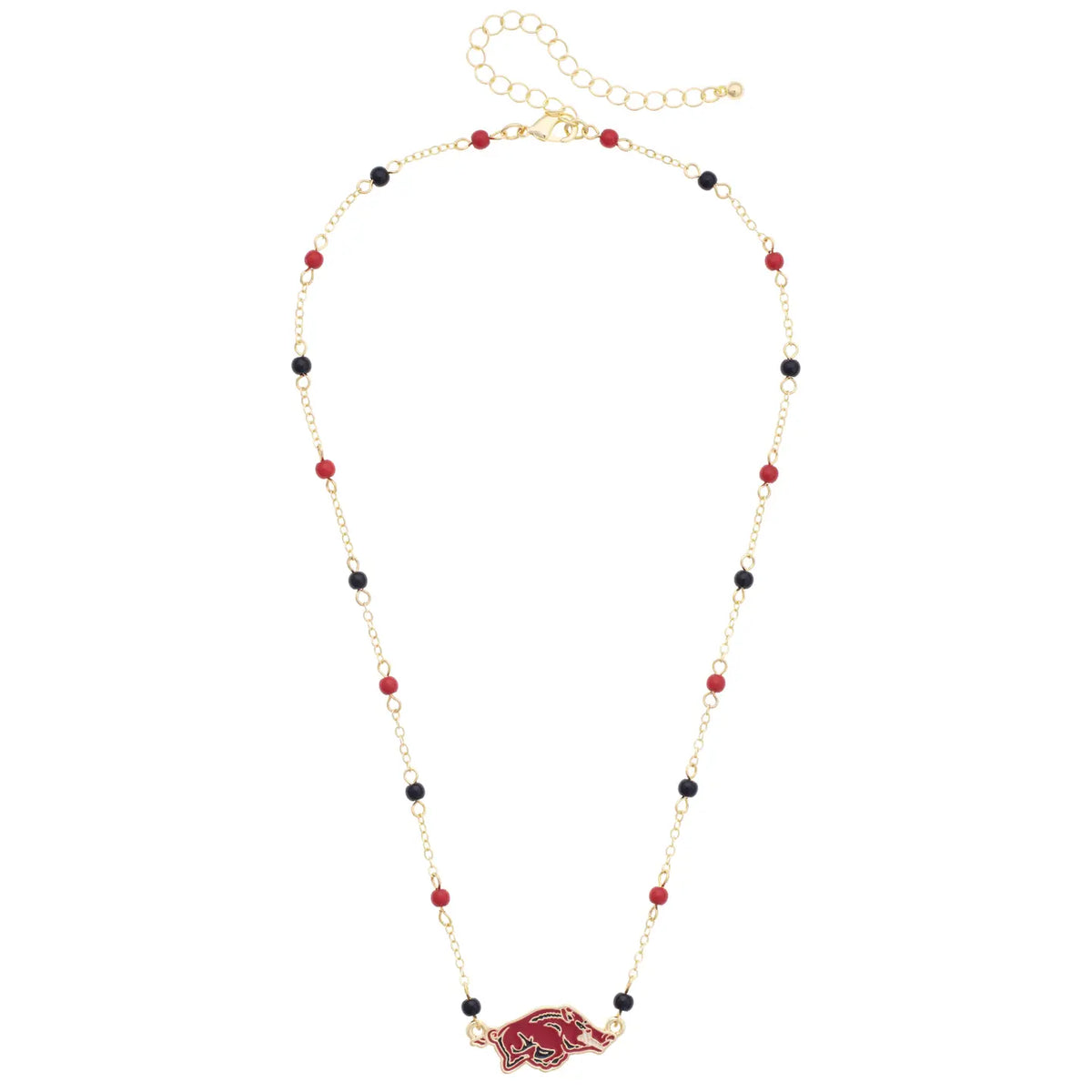 Arkansas Razorbacks Logo Layering Necklace