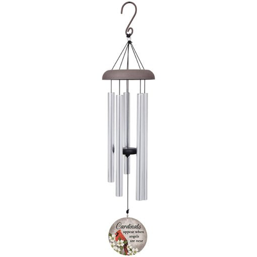 30" "Cardinals Appear" Picture Perfect Chime