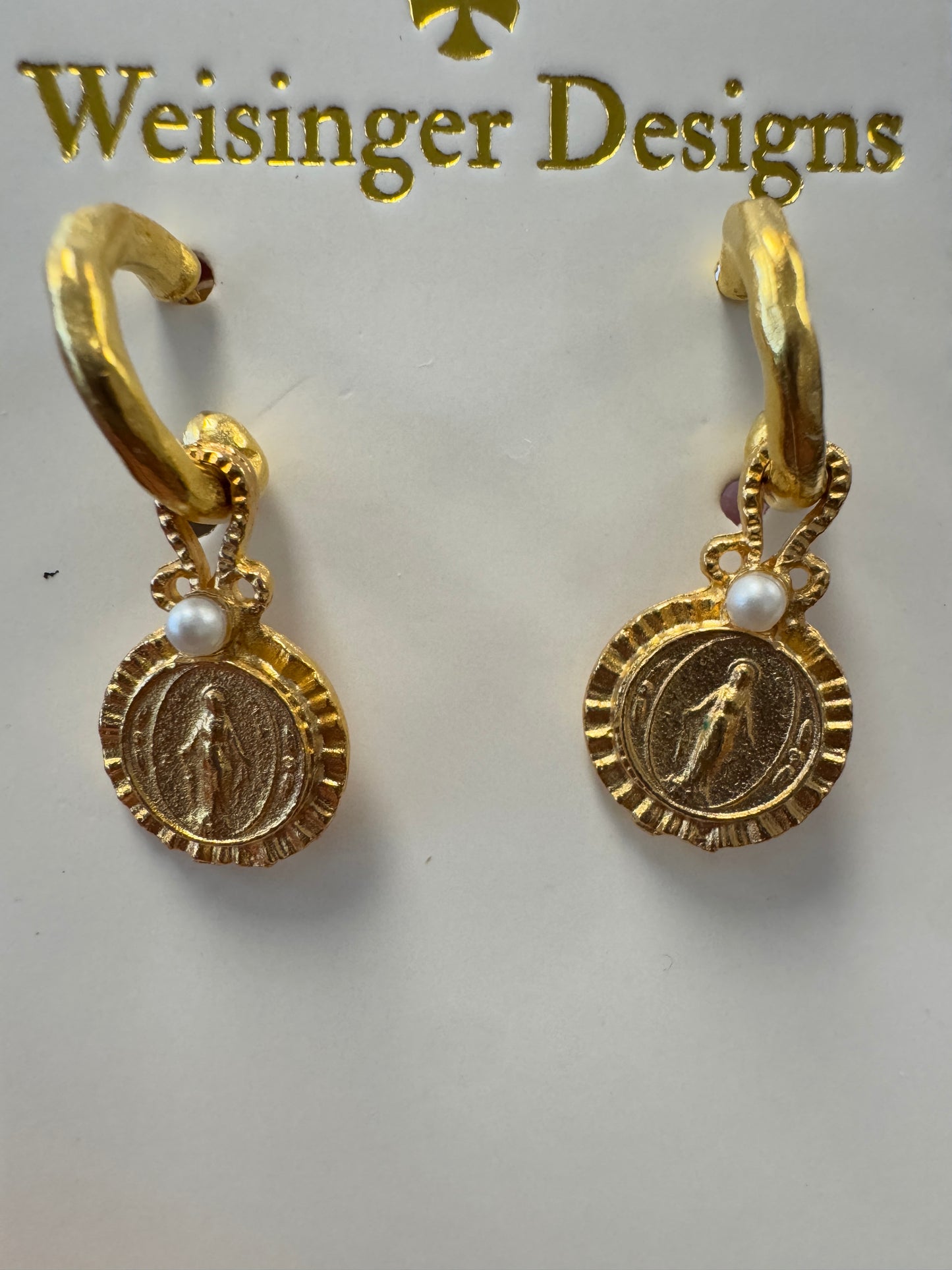 Sm Mary Hoop Earring