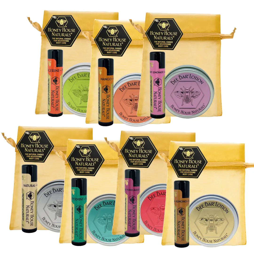 2 Piece Gift Set - Small Bee Bar & Lip Butter Tube