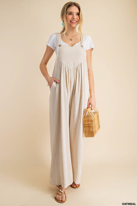 Linen Overalls