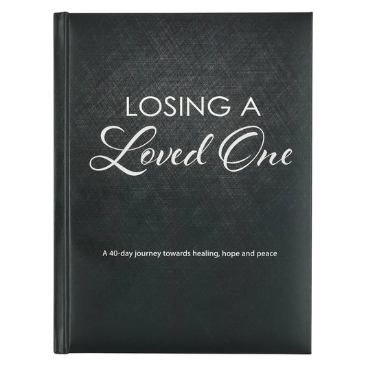 Losing A Loved One Black Hardcover Devotional