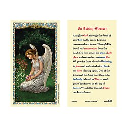 Memorial Prayer Holy Card
