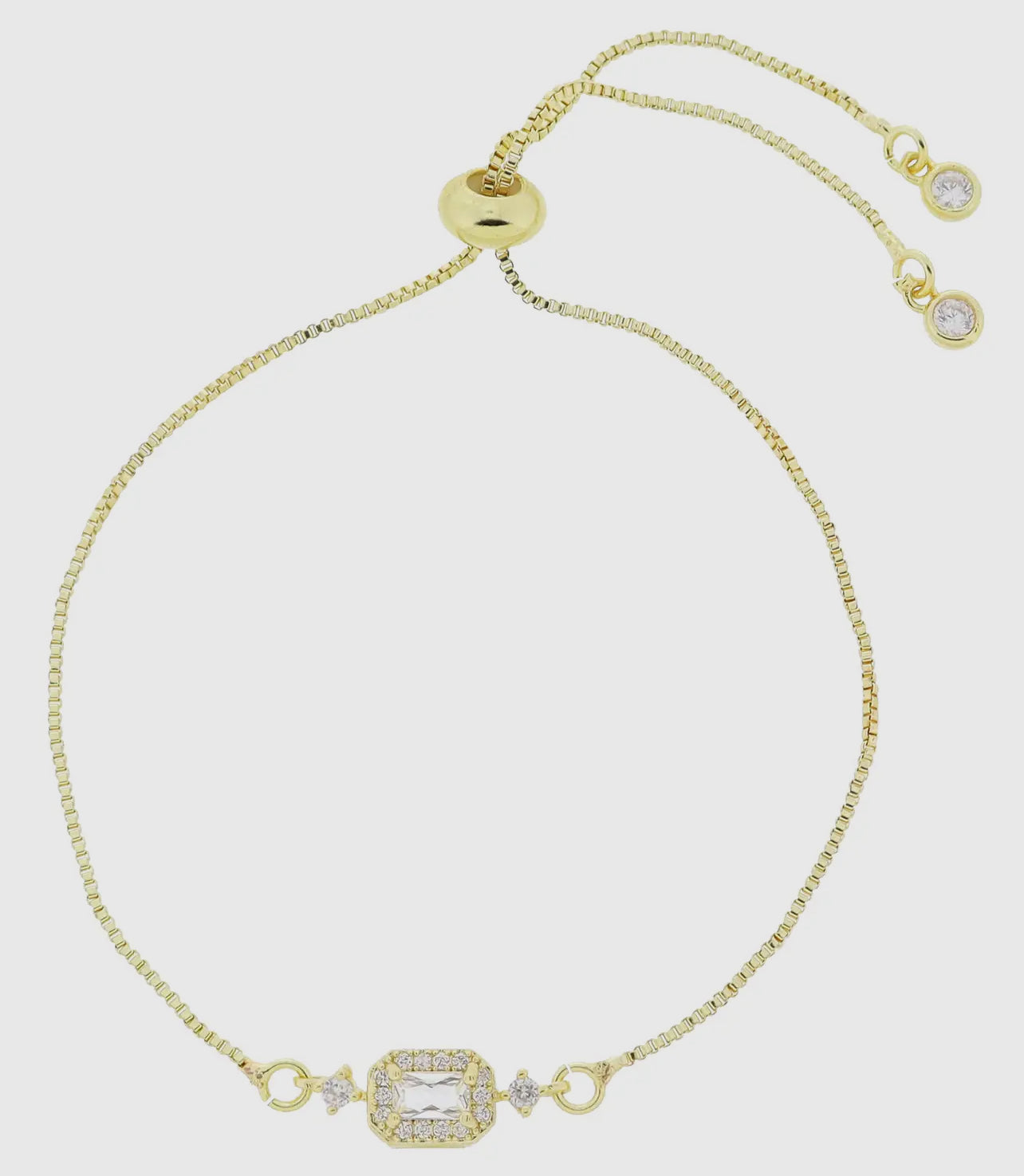 Birthstone Bracelet- 18K