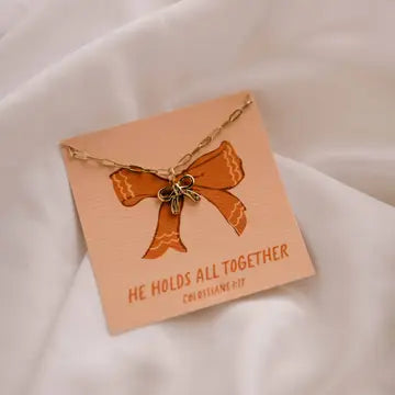 He Holds All Together Necklace