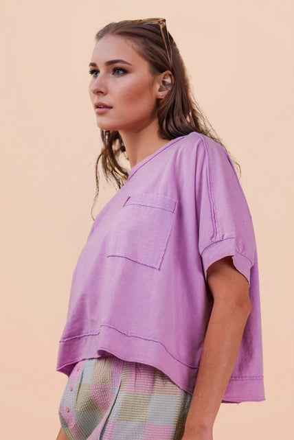 Mineral Washed Comfy Top