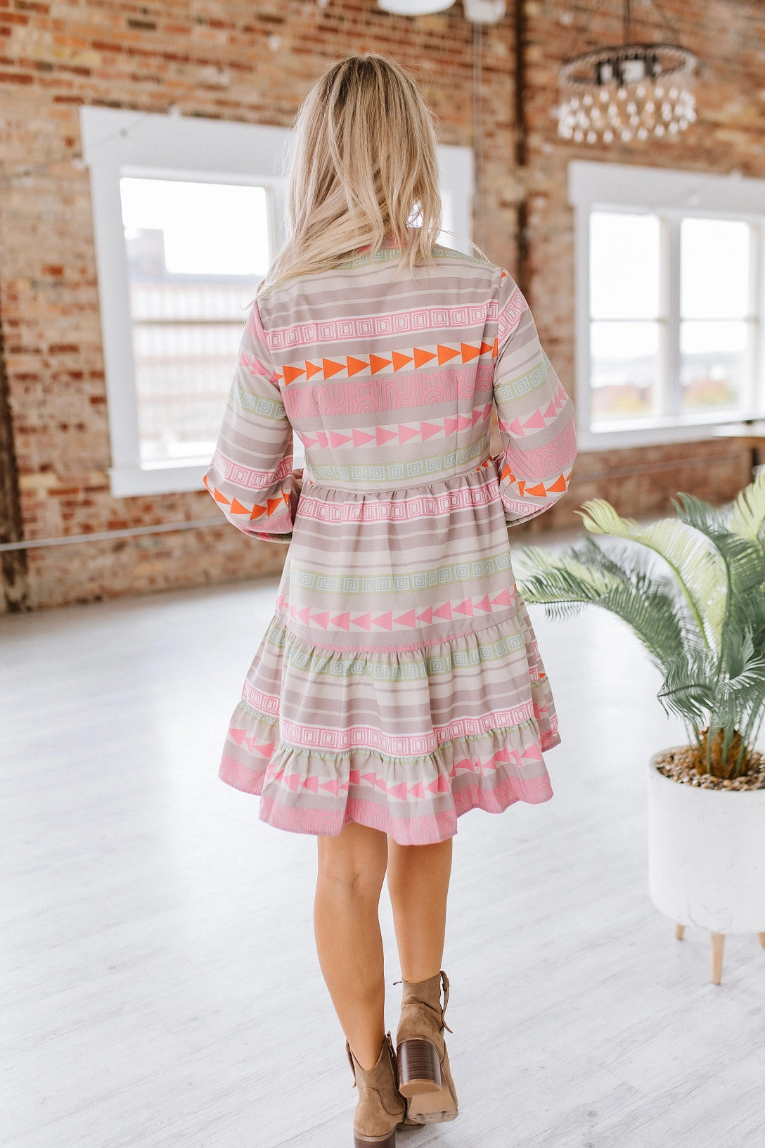 Foggy Sunset Mini Dress