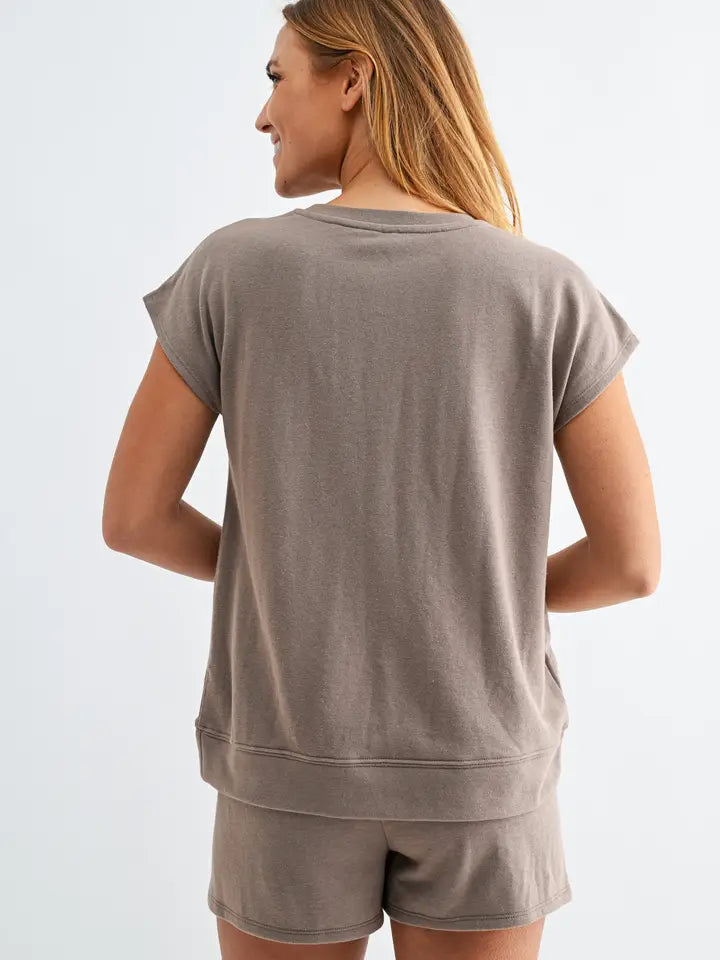 Offset French Terry Comfort Set