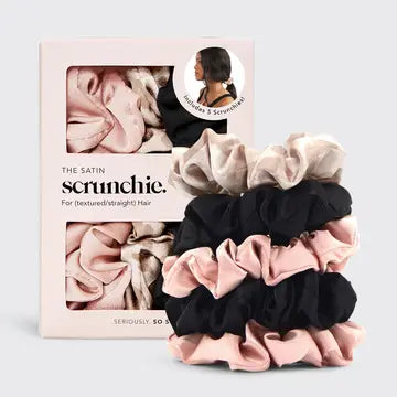 Satin Scrunchie 5pcs
