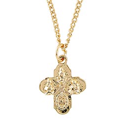 Four Way Medal Necklace
