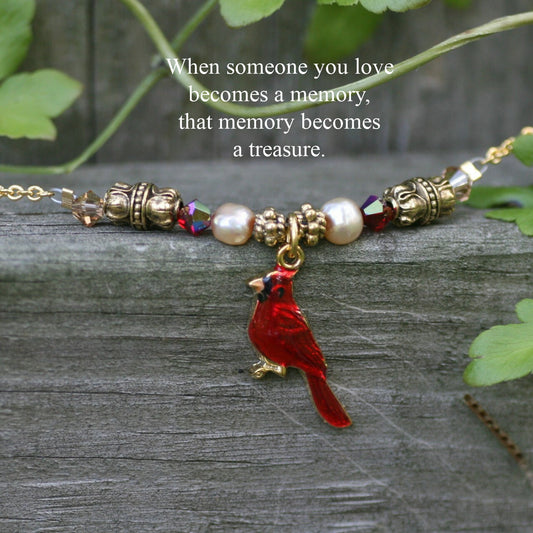 Cardinal Necklace