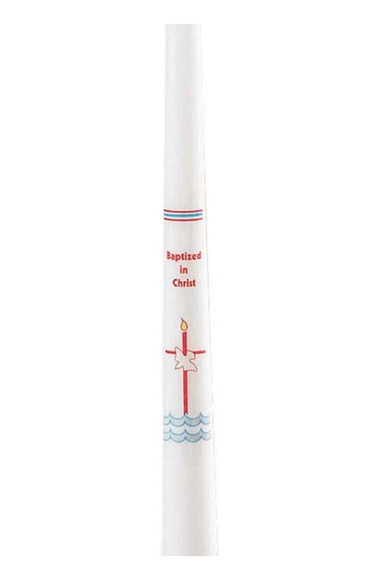 Baptized in Christ Baptismal Candle