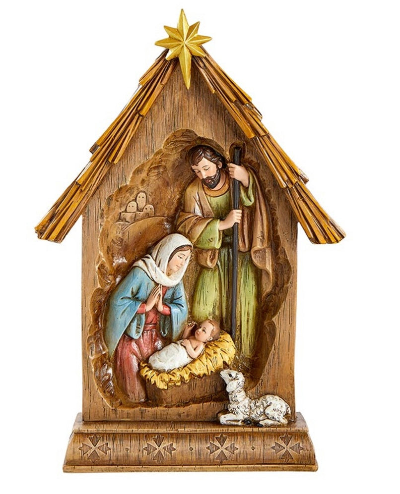 Holy Family In Creche
