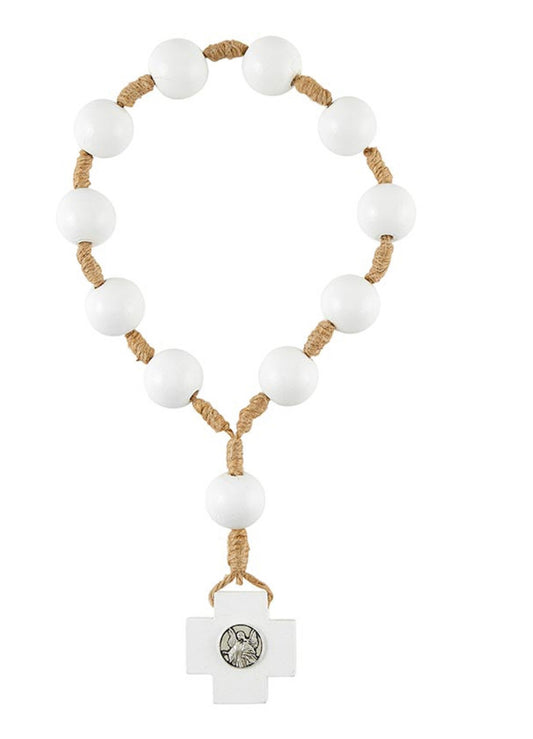 Guardian Angel Door Knob Rosary