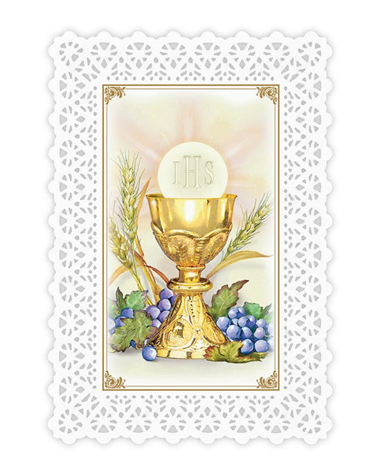 1st Holy Communion Lace Card