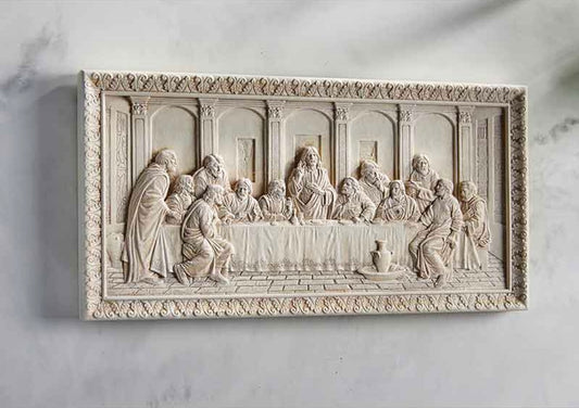 Last Supper Ivory Plaque