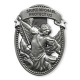 Saint Michael Visor Clip