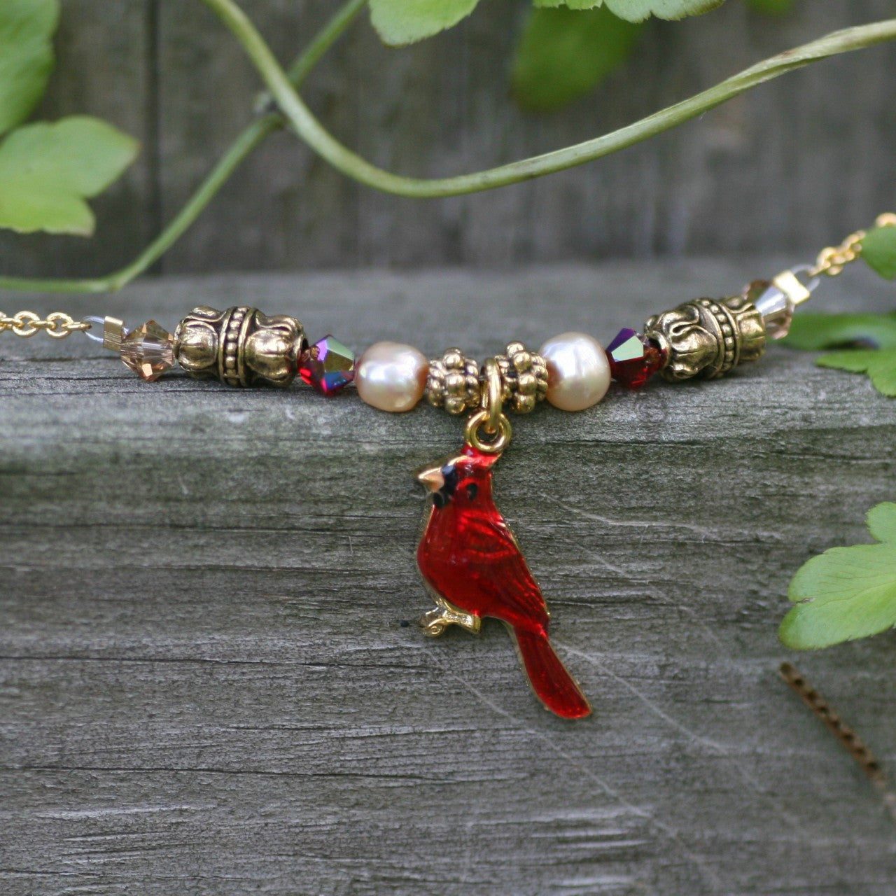 Cardinal Necklace