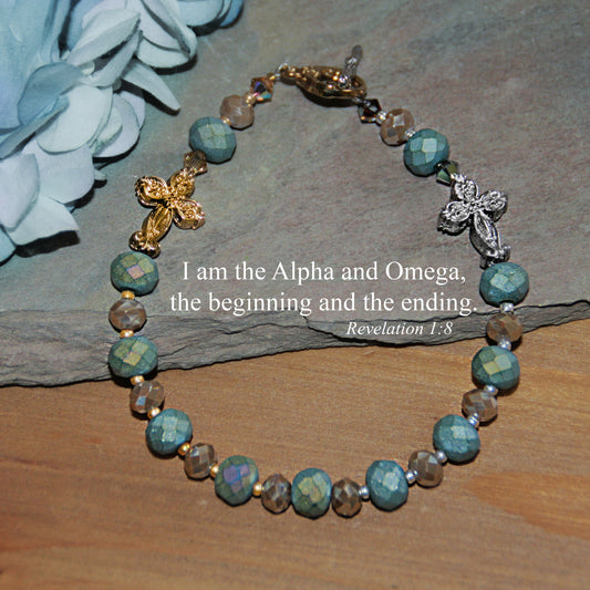 Alpha and Omega Beautiful Bracelet