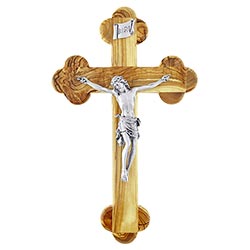 10" Budded Crucifix