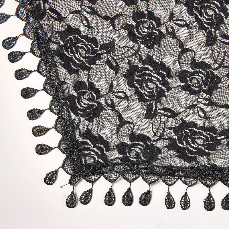 Black Tears of Mary Chapel Veil