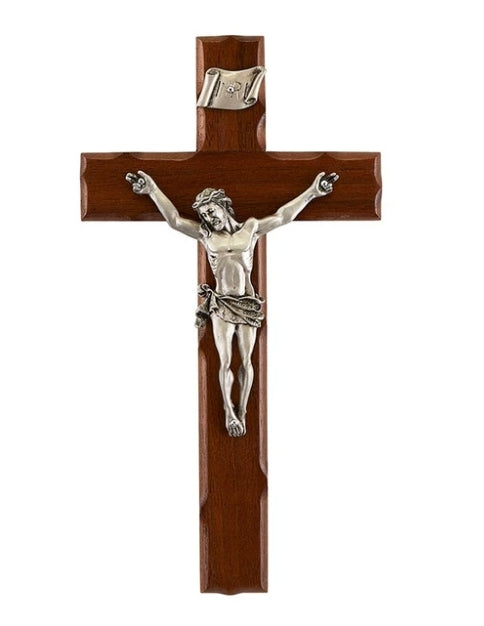 8” Notched Edge Crucifix